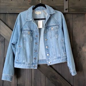 NWT Madewell Jean Jacket